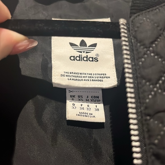 Adidas Black Quilted Vest Size XS - Picture 2 of 9